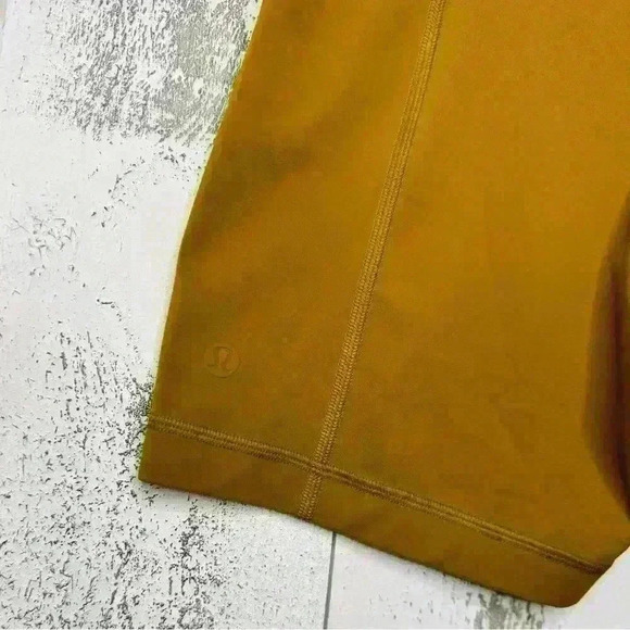 Lululemon Sweat Intention Bodysuit/Onesie Shorts in Gold Spice - Picture 9 of 14